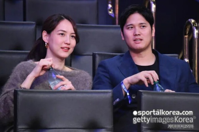 真美子夫人と大谷翔平