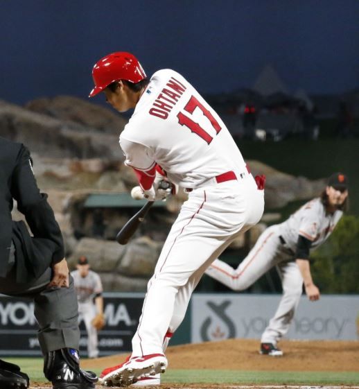 大谷翔平選手がマルチヒット