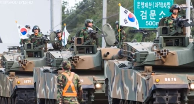 韓国軍の戦車