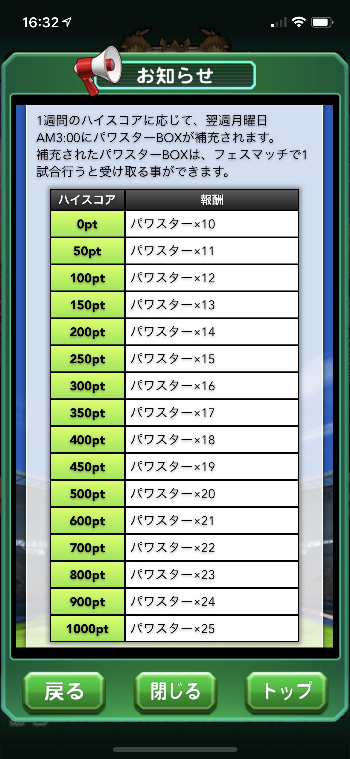パワサカ 新機能 フェスマッチ が登場 週1試合だけで石が個以上貰える件www パワサカまとめ 矢部坂速報 パワフルサッカー攻略ブログ パワサカ 新機能 フェスマッチ が登場 週1試合だけで石が個以上貰える件www パワサカまとめ 矢部坂速報 パワフルサッカー攻略ブログ