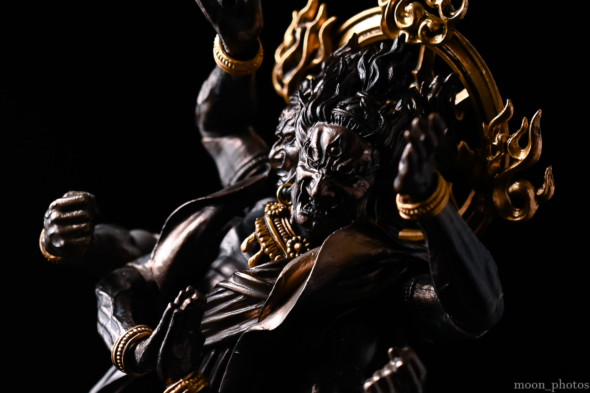 阿修羅・黒銅　タケヤ式自在置物 タケヤ式自在置物 KT-024 阿修羅 黒銅｜KTプロジェクト｜海洋堂