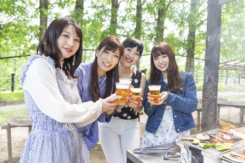 BBQ女子会 縮小