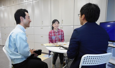 川島建設さん相談風景