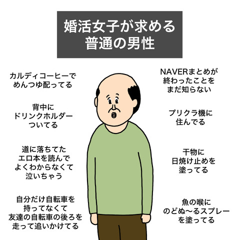 婚活女子が求める「普通の男性」