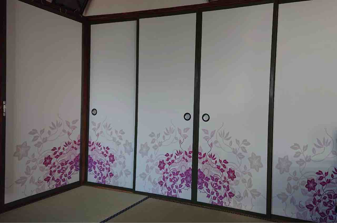 紫のお花のグラデーションの画像を襖に 北海道オホーツク管内にある北見市の畳店 有 関畳店 まねきねこ大吉編集長のたたみだより たたみ ふすま 障子 網戸 内装工事のことなら地域一番店を目指している当店へ 紫のお花のグラデーションの画像を襖に 北海道オホーツク管内にある北見市の畳店 有 関畳店 まねきねこ大吉編集長のたたみだより たたみ ふすま 障子 網戸 内装工事のことなら地域一番店を目指している当店へ