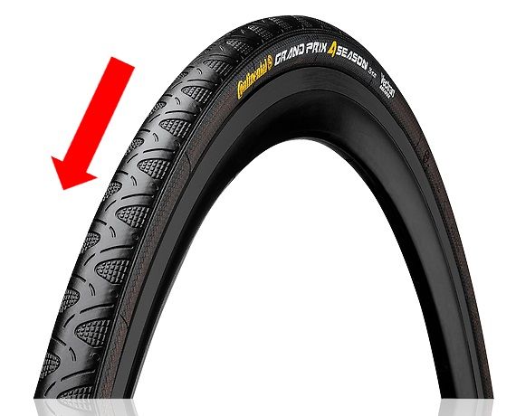 Continental 4season 回転方向の謎 Cycle Pro Shop Sekiya Blog Continental 4season 回転方向の謎 Cycle Pro Shop Sekiya Blog