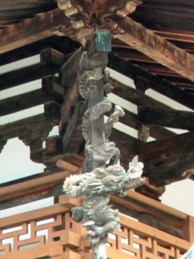 奈良法隆寺5480屋根の飾り縮小版
