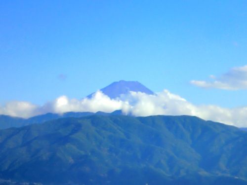甲府合宿富士山