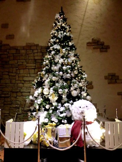 クリスマスツリーオリエンタルホテル