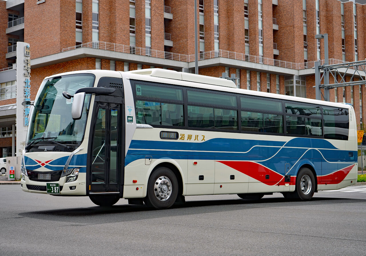 沿岸バス 旭川230い387 : S'ELEGA Express別館 検修詰所