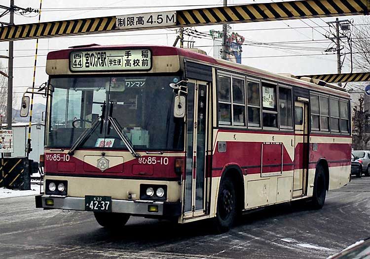 札幌市交通局 札22あ4237 S Elega Express別館 検修詰所