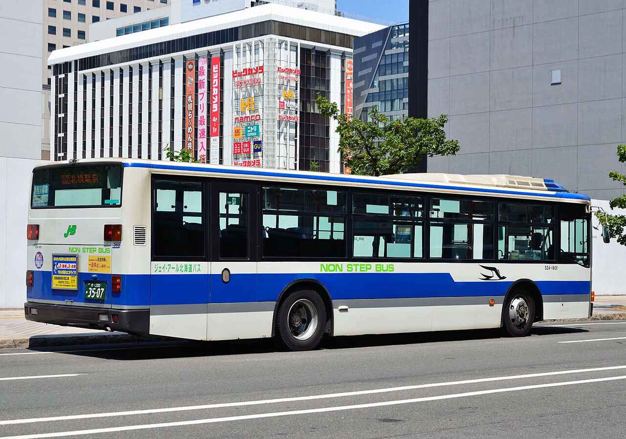 ジェイ・アール北海道バス 札幌200か3507 : S'ELEGA Express別館 検修詰所