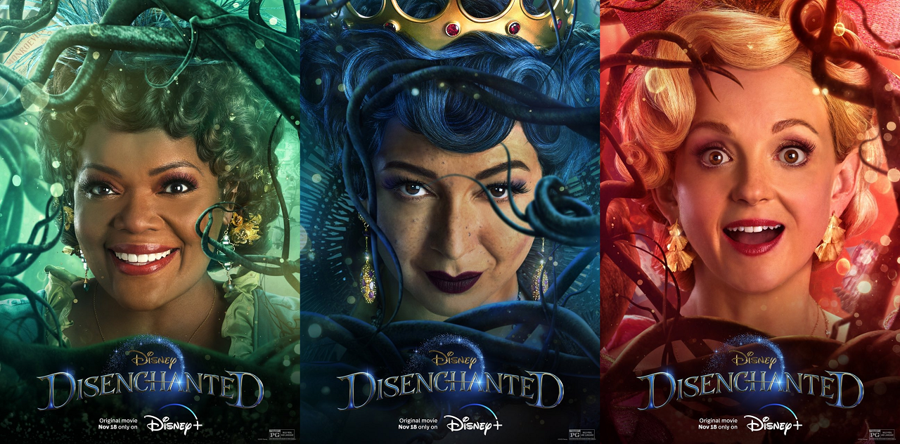 魔法にかけられて２ でキャラ別ポスターが すみれ咲く国へようこそ Livedoor版