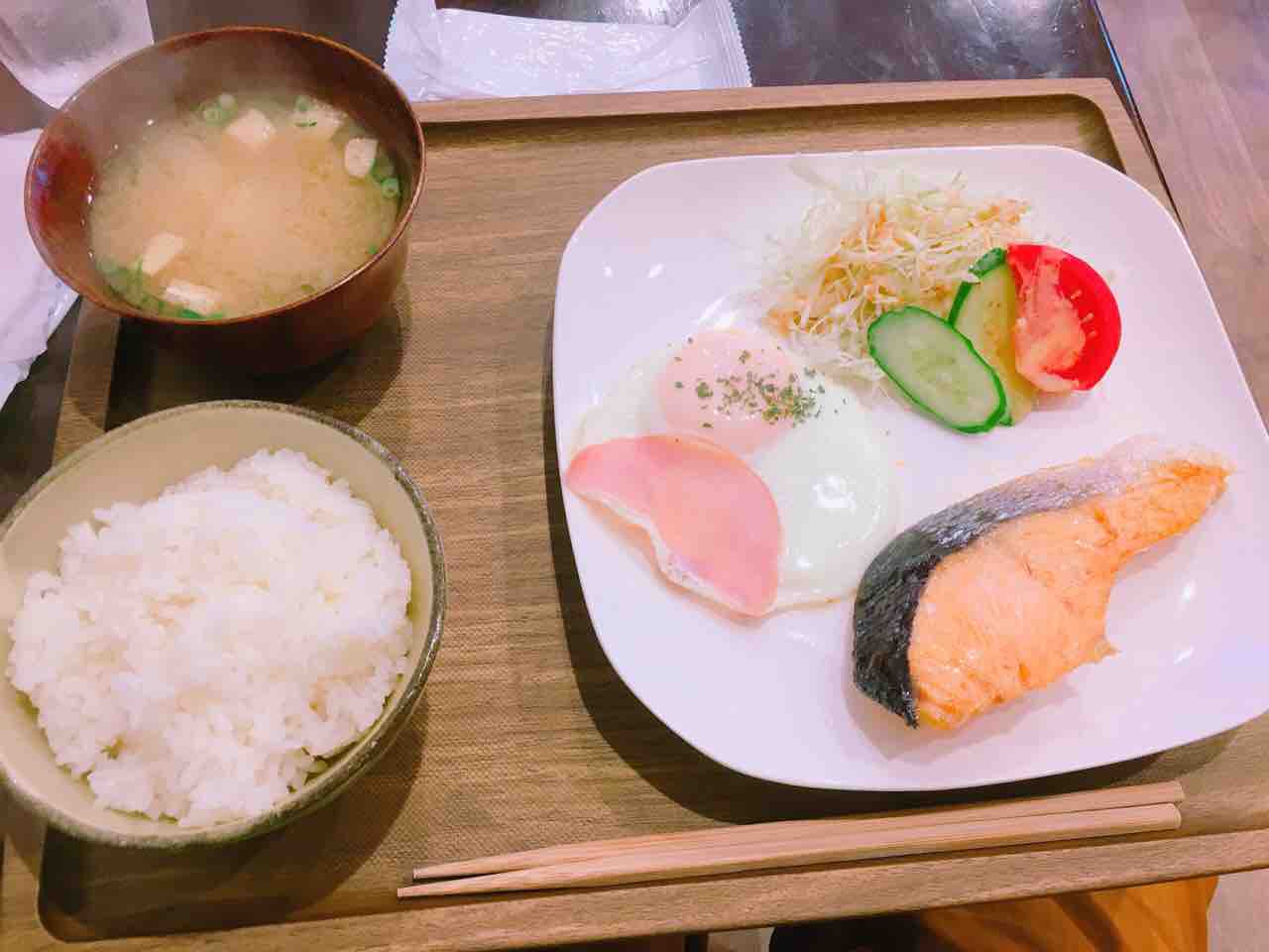 尾道市古浜町の新店 食堂ちたる で和食モーニング 自由気ままにやるブログ