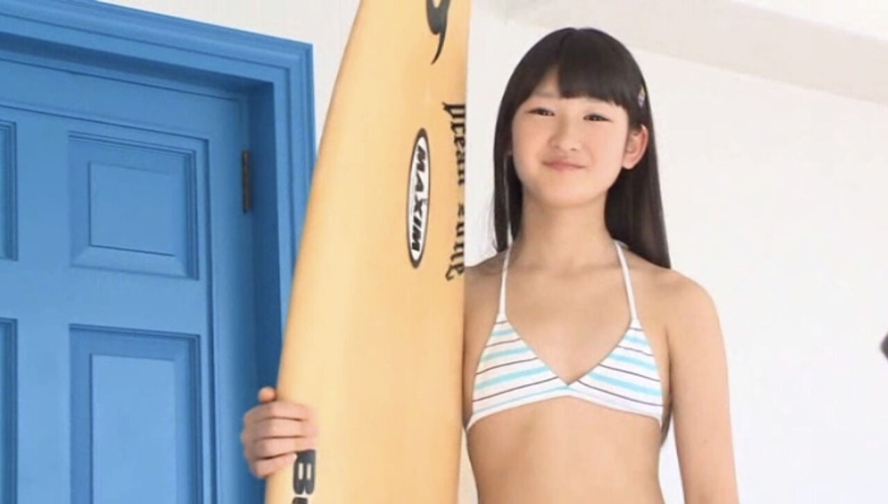 近藤あさみ中学エロ画像 近藤あさみちゃん（13歳、JC2）「しまコレ」 : 天使様を紹介♪
