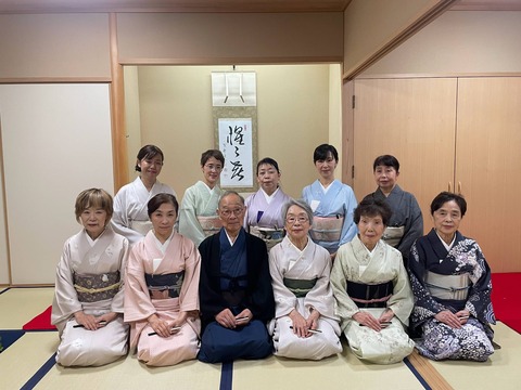 川西市茶道協会月釜