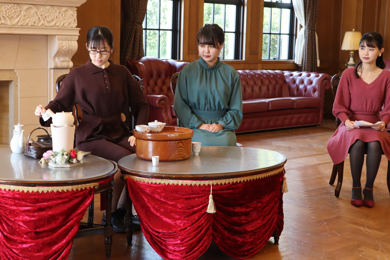 神戸女学院大学手作り茶会 小笠原流煎茶道便り 日々是好日 神戸女学院大学手作り茶会 小笠原流煎茶道便り 日々是好日