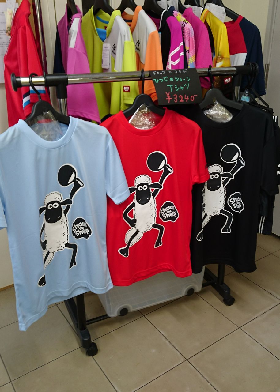おすすめ商品】DONIC×ひつじのショーンTシャツ入荷しま