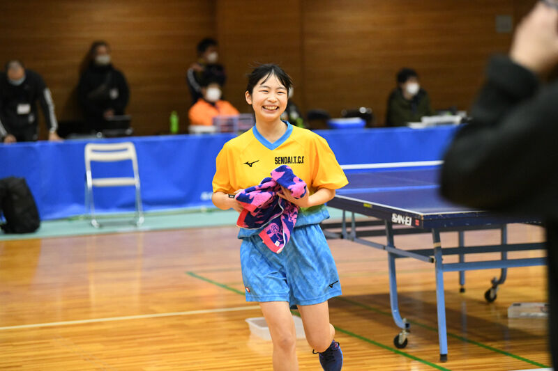 宮城県中学校新人卓球大会 仙台卓球センター