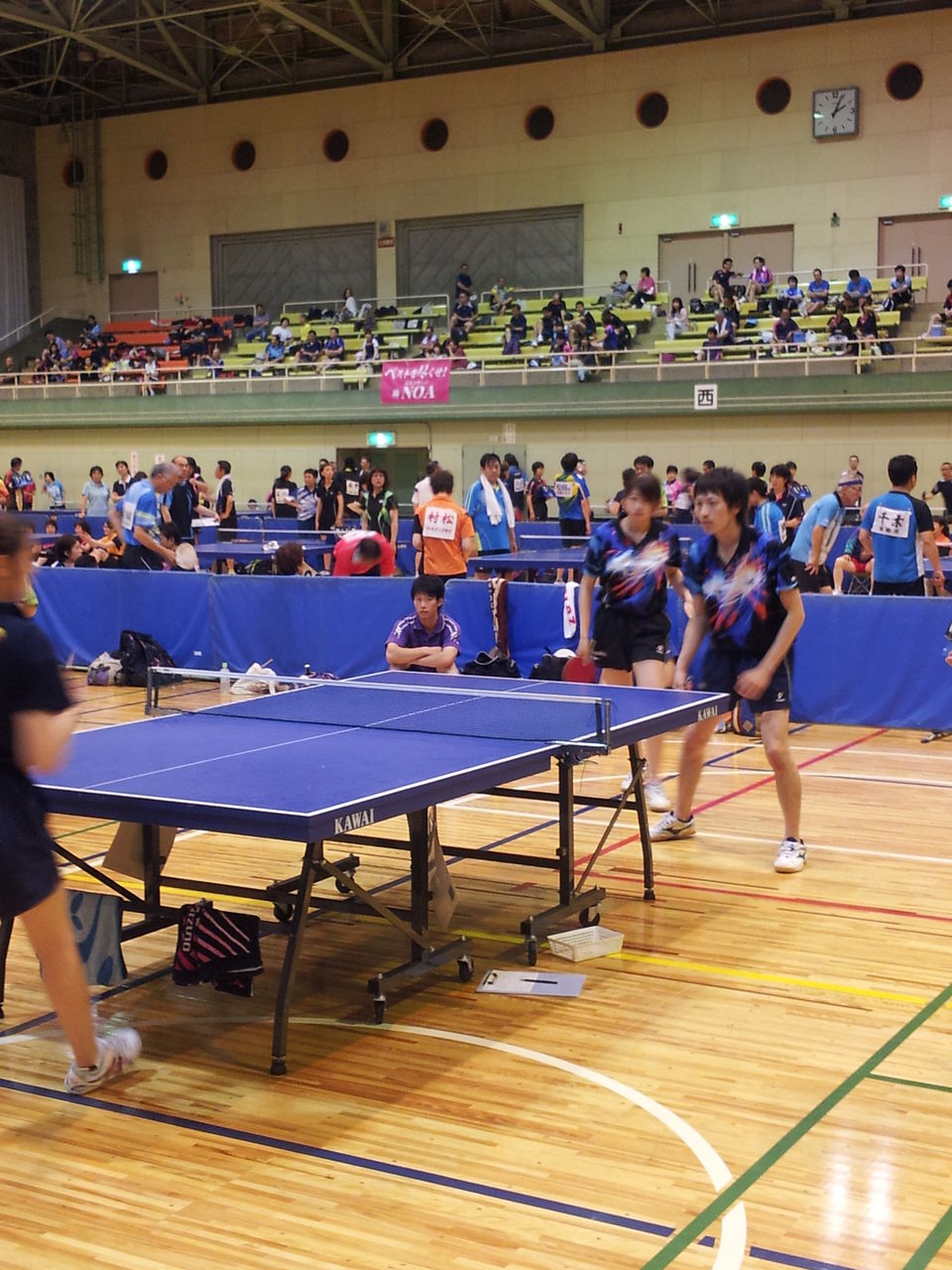 仙台卓球センタークラブ 第14回仙台市卓球選手権大会 ダブルス 結果 仙台卓球センター