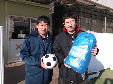 20120312南三陸football寄贈 1