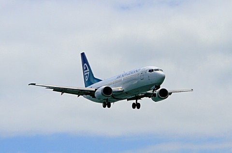 ニュージーランド航空写真