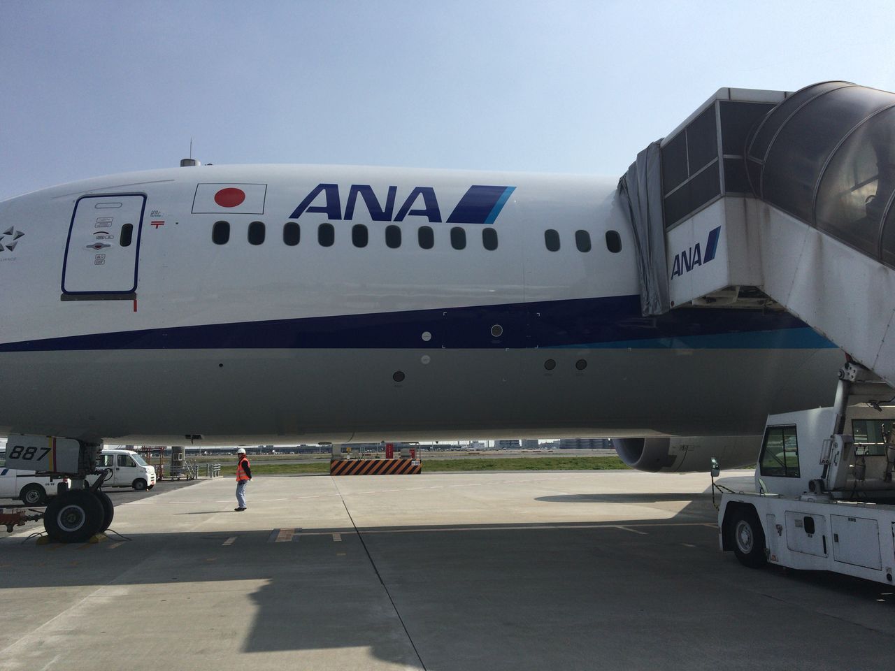 ana ビジネス クラス 搭乗 記