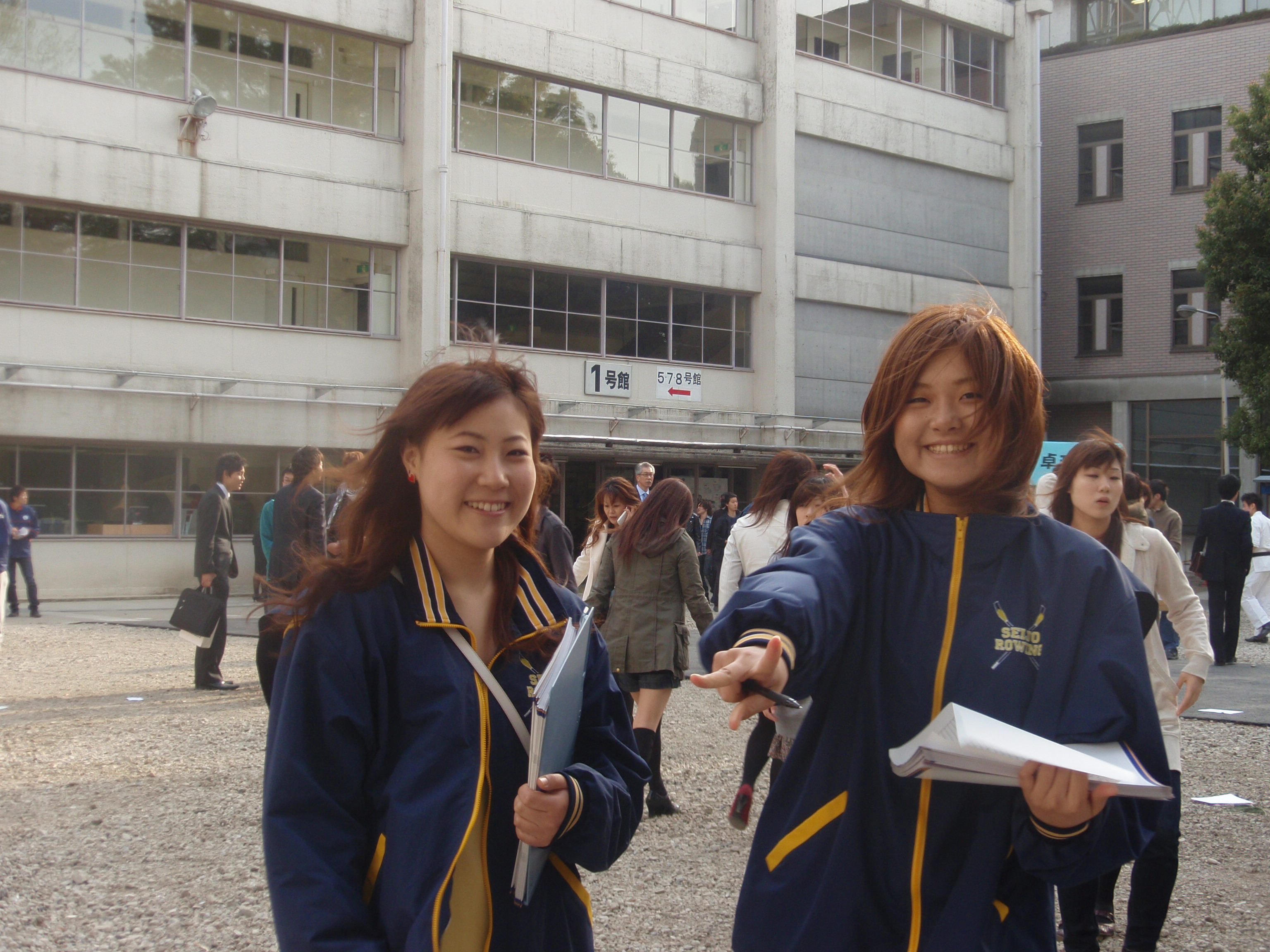 成城大学 入学式 成城大学漕艇部