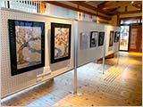剪画展「 万葉集」わかさ生涯学習情報館で始まります