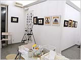 「干支と縁起物 2020子」展 飾り付け