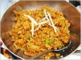 嵐の後にカレーを食べて