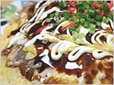 日曜日のお好み焼き