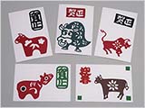 制作キットと年賀状ワークショップ