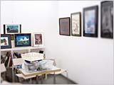 「しましま」展 準備中