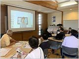 岩倉サロンと「笑顔」展