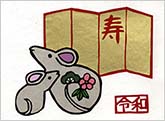 ねずみの置物
