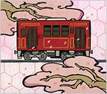 桜の線路