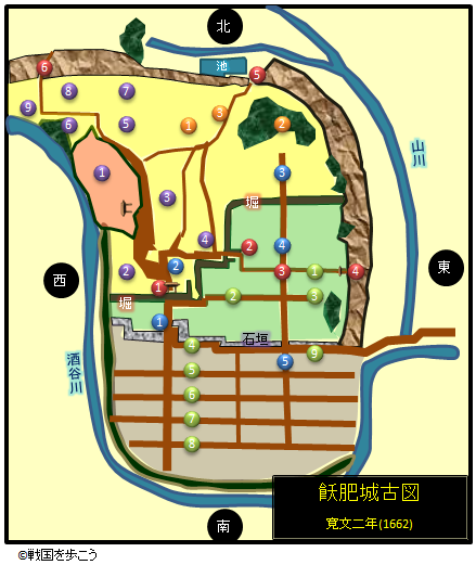 古地図から読み解く飫肥城 : 戦国を歩こう