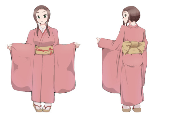 着物モックアップ