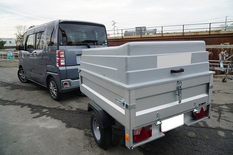 ダイハツ】ウェイク用ヒッチメンバー+軽カーゴ : 船のお務め-船務メモ 