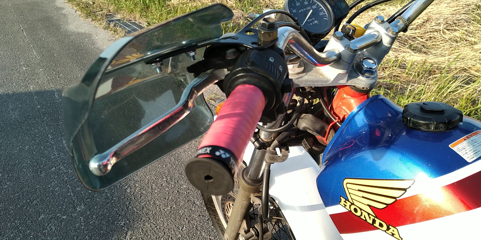 Ftr223 カスタム日記 ハンドガードを譲ってもらったw 千成ブログ ツーリング Ftr223 カスタム日記 ハンドガードを譲ってもらったw 千成ブログ ツーリング