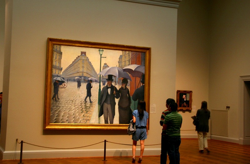 201室 カイユボット 『パリの通り、雨の日』 : お星様のなんでも探検