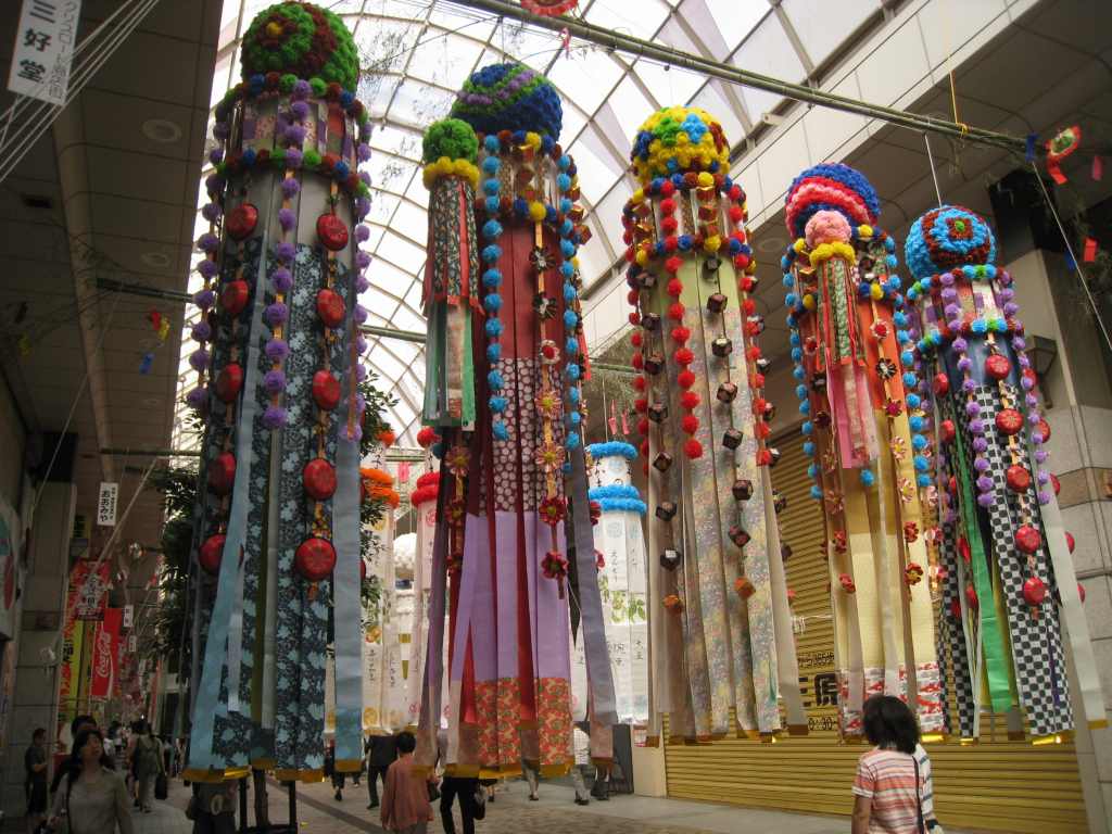 ２０１２仙台七夕 吹き流し お星様のなんでも探検