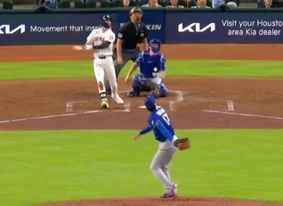 9番シューメイクにHR打たれる