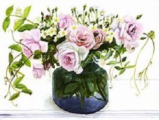 息子を亡くし54歳から絵描きに・橋本不二子さん : 笑いで長生き