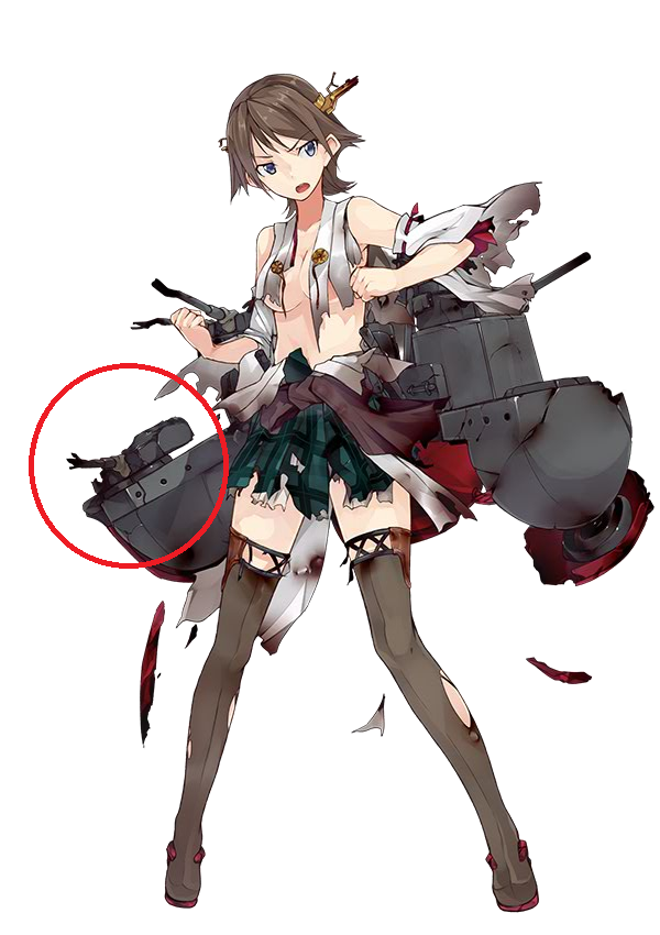 艦これ 比叡改二の腰にあるビームサーベルみたいなものって何 潜水速報 艦これ画像 攻略まとめ