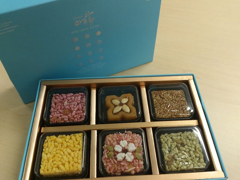 韓国のお菓子 ささやかなささやき