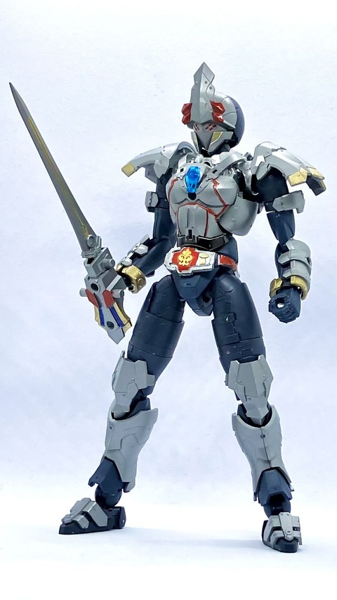 30MFローザンソードマンでアンデッドと戦う剣士を作りました【仮面ライダー剣】