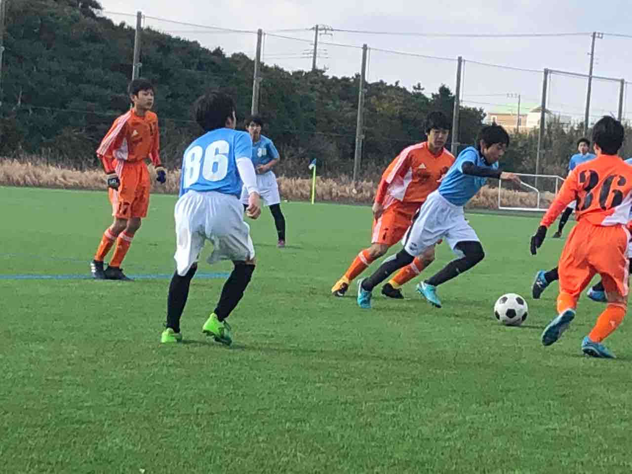 ２ １７ 練習試合 I Love アントラーズ 息子のサッカー奮闘記