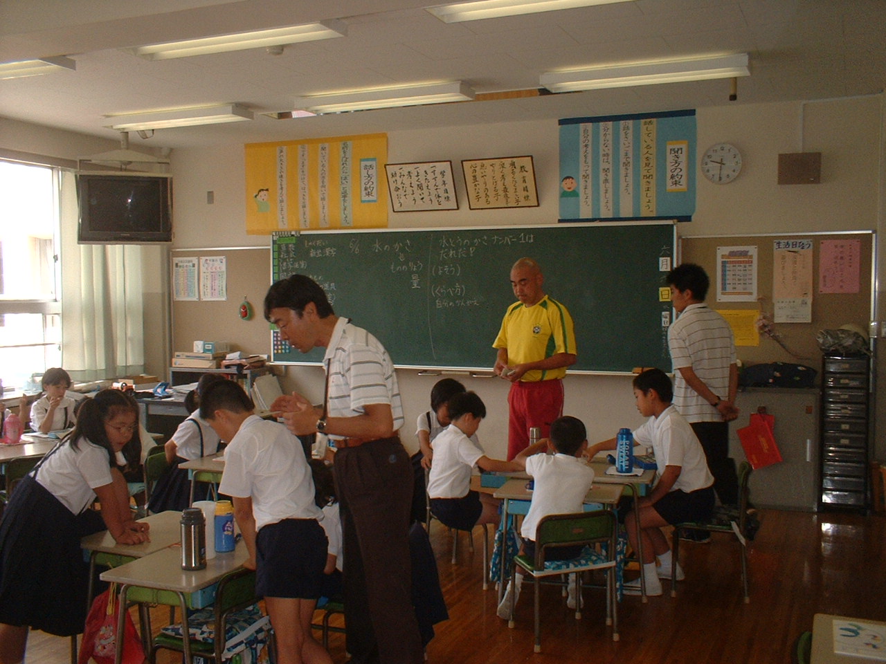 ３年生算数 水のかさ 千束小学校ブログ